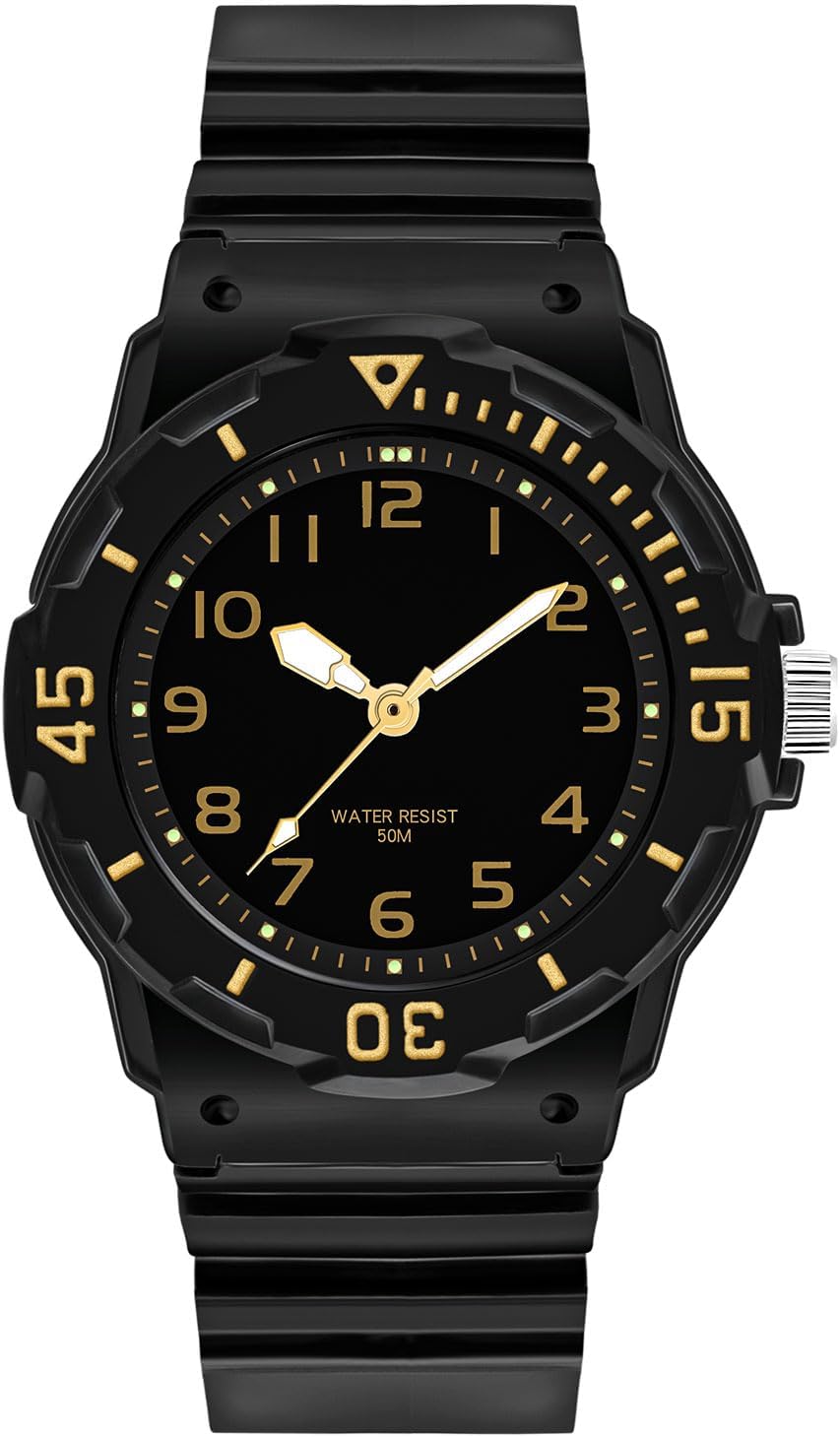 619b4SR2jPL._AC_SL1500_.jpg Waterproof Children Quartz Watch,Soft Strap,Easy to Read Watch for Kids - Image 1