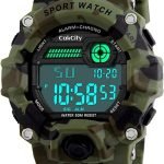 Boys Sport Watch,Waterproof Digital Electronic Casual Wrist Kids Sports Watch
