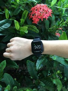 Vibrating Alarm Watch Waterproof Wake Up Watch Silent Medical Reminder Watch - with Timer and 15 Daily Alarms (Black) - Image 2