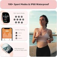 Smart Watch for Men 1.83" Fitness Tracker with Heart Rate Blood Pressure Monitor - Image 4