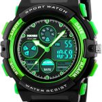 Dayllon Kids Digital Watch Outdoor Sports 50M Waterproof Electronic Watches Alarm Clock 12/24 H Stopwatch Calendar Boy Girl Wristwatch