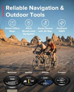 Sports Watch, High Touchscreen Global Offline Map, Advanced Training & Recovery Insights - Image 6