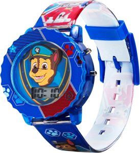 Accutime Paw Patrol Kids' Digital Watch with Blue Case, Comfortable Blue Strap, Easy to Buckle - Official 3D Character on the Dial, Safe for Children - Model: PAW4015 - Image 7
